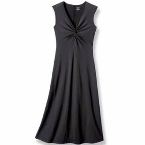 Patagonia M (L) Twist Front Long / Maxi Sleeveless Dress